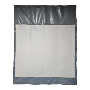推拉雨棚冬季帐篷围布透明加厚保暖四角伞防水隔断挡风门帘布防尘