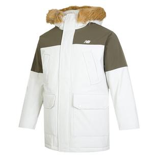 New Balance NB24年新款男款连帽长款羽绒服AMJ44300-CIC/SOT/BK