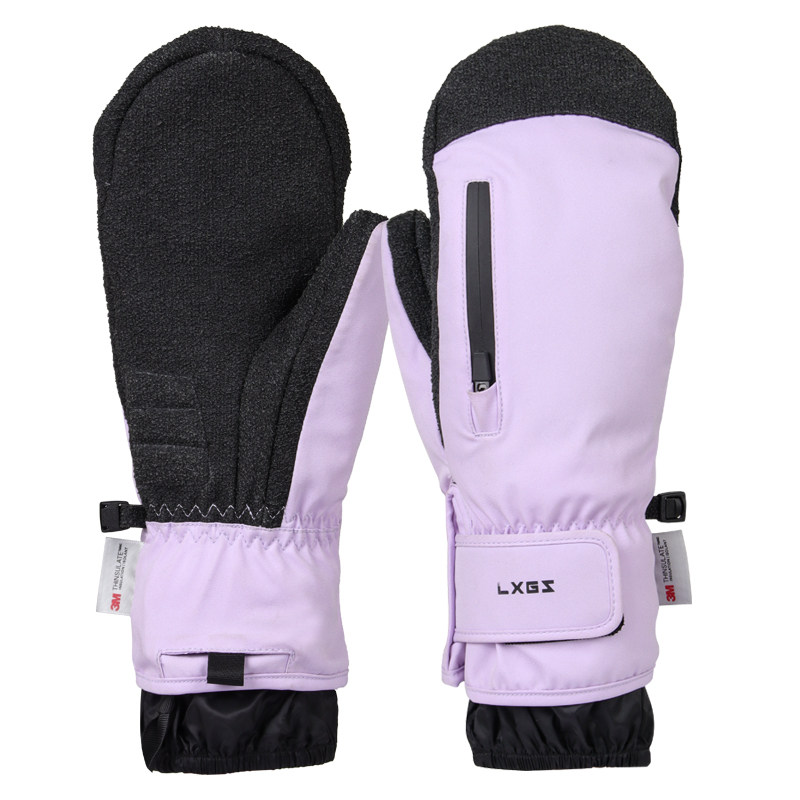 保暖加绒防滑耐磨防泼水滑雪手套