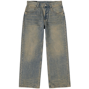 LeeIndiGO × ANGEL CHEN联名商场25新EasyRider761阔腿牛仔裤