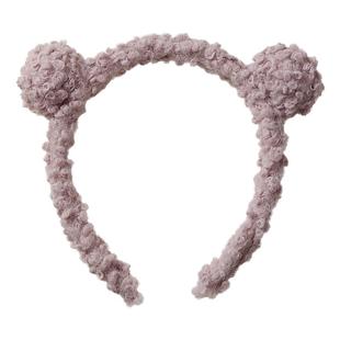 可爱动物奶咖化妆小熊耳朵发箍女洗脸秋冬搞怪2022年新款毛绒头饰