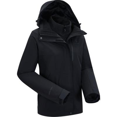 美特斯邦威三合一抓绒冲锋衣