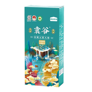【有机五常大米】隆平农场袁谷有机五常基地大米500g稻花香米东北
