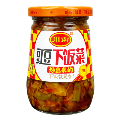 川南豇豆下饭菜爽口开味下饭小菜