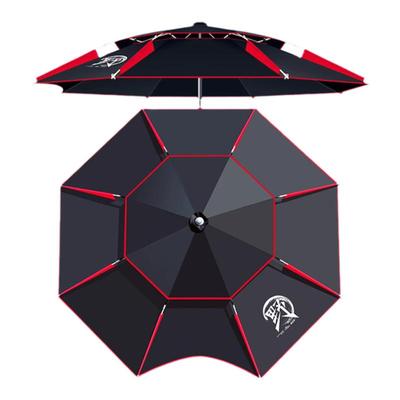 渔战将雨伞防暴雨防晒遮阳伞