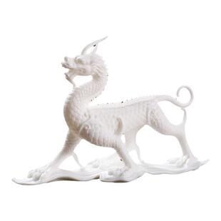 素茗新中式陶瓷四大神兽青龙白虎家居客厅酒柜书房博古架装饰摆件