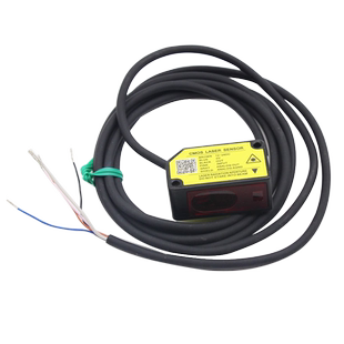 高精度激光位移测距传感器可连电脑PLC继电器开关模拟量RS485输出