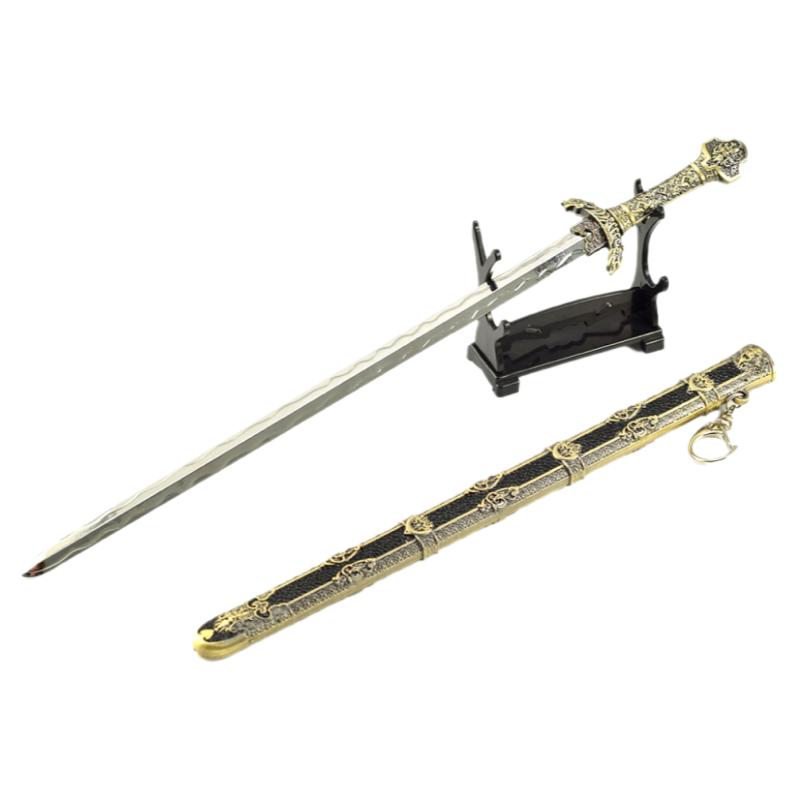 30CM中国古代名剑天王剑武器模型