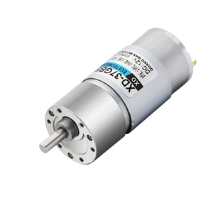 37GB555直流减速电机微型齿轮慢速正反转电动机调速马达6V12V24V