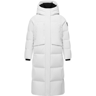 【科考联名】坦博尔奥莱正品羽绒服女极寒95绒长款面包服保暖外套