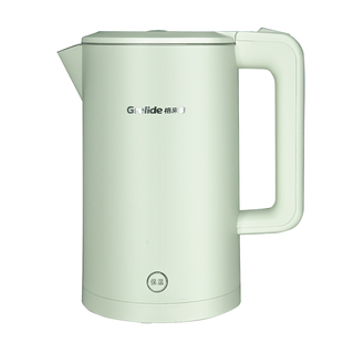 格来德1709K电热水壶家用烧水大容量保温一体双层自动断电开水壶