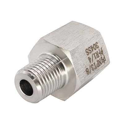 304螺纹转接头内NPT3/8-外R1/4