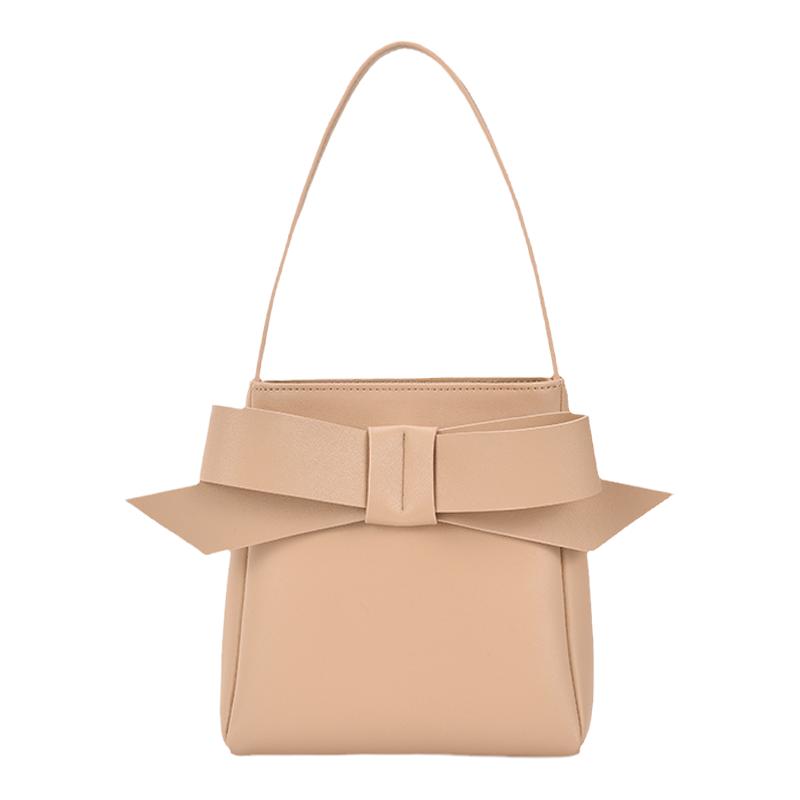 [7折]Sei Carina Y立体蝴蝶结方形手提包女手拎新款小众设计包