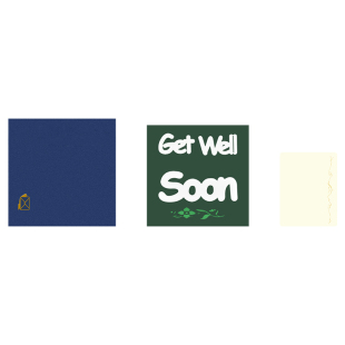恭吉福创意纸雕3D立体贺卡探病问候慰问getwellsoon卡片
