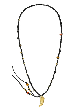 LAZYCIRCLES号角编绳项链