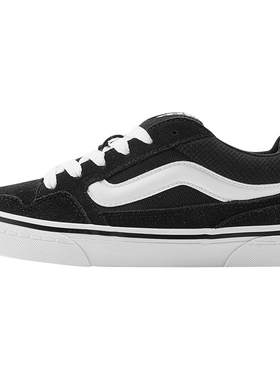 Vans范斯官方黑色女板鞋