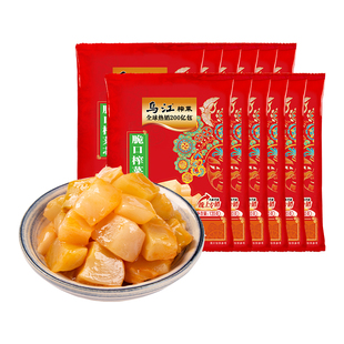 乌江涪陵脆口榨菜萝卜120g*10袋装佐餐咸菜下饭菜榨菜官方旗舰店