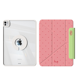 ipad11保护壳ipadpro平板保护套air8苹果mini7磁吸air7带笔槽10外壳pad9全包5新款6可拆分4亚克力13寸防摔a16