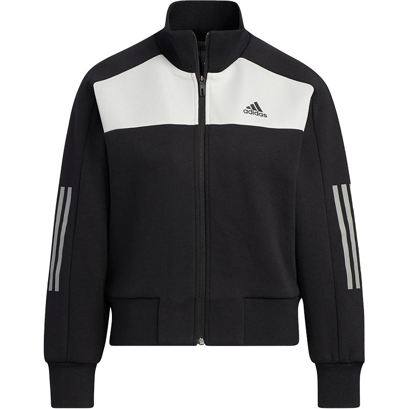 Adidas/阿迪达斯官方正品秋季新款女子运动休闲夹克外套HM7090