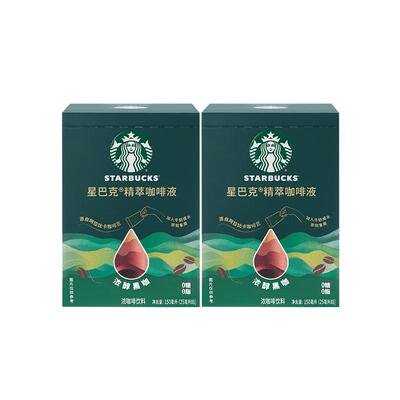 星巴克精粹浓醇黑咖咖啡液