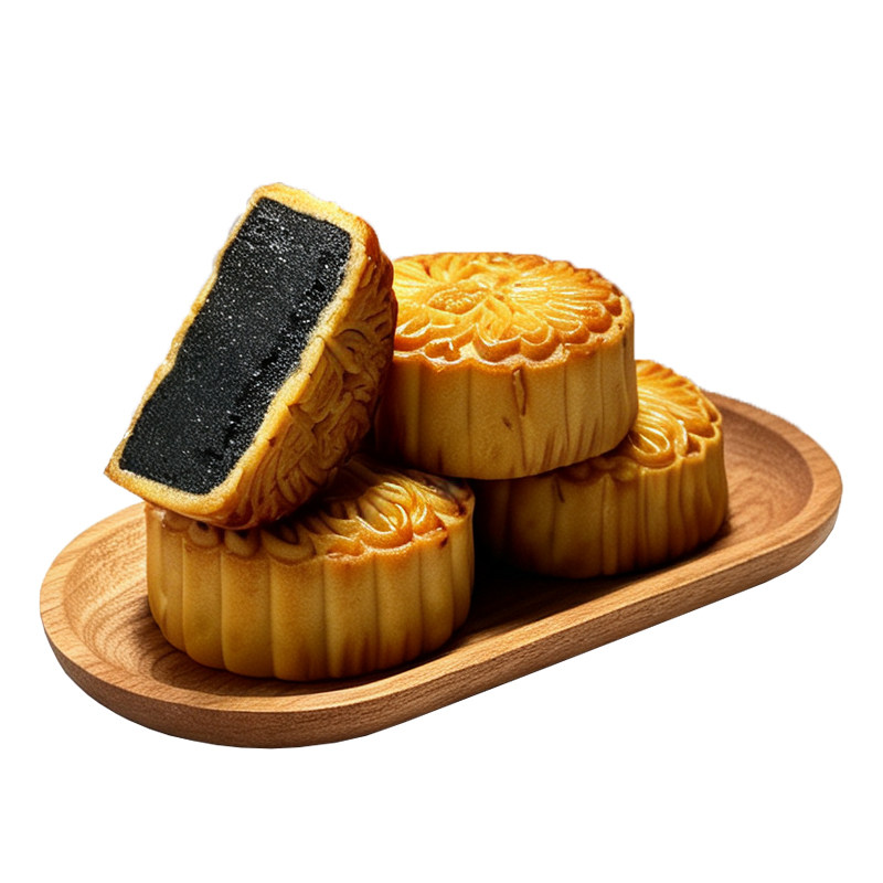 广州穗景皇酒家豆沙月饼中秋节