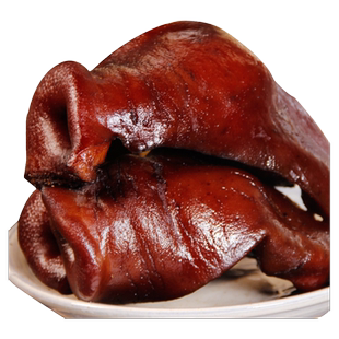 腊猪拱嘴四川特产腊肉熏肉咸肉正宗农家自制柴火烟熏猪鼻子猪头肉