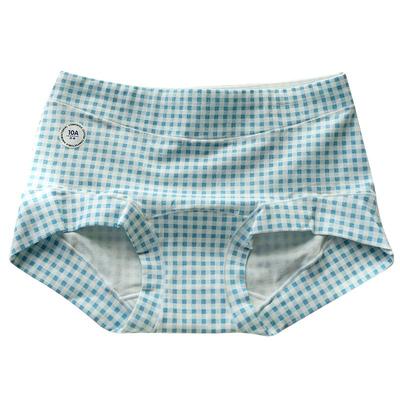 10A抗菌平角女士内裤2025新款纯棉收腹女生不夹臀四角加长裆短裤