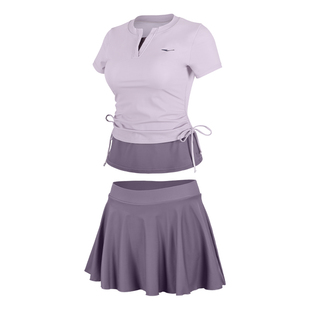 鸿星尔克泳衣女2026新款分体裙式游泳馆保守平角遮肚显瘦成人女装