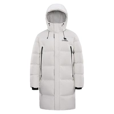 骆驼白色羽绒服女款2025新款冬季