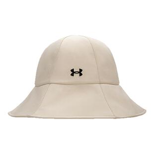 安德玛UA官方大帽沿渔夫帽防晒遮阳轻薄徒步登山钓鱼太阳帽男女款