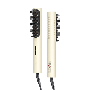 罗拉如炬冷风定型直发梳负离子蓬松高颅顶神器造型电梳子直板夹