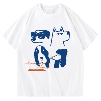 BECCBECCGIRL短袖女涂鸦创意T恤