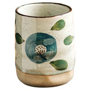 特别好看的咖啡杯水杯泡茶杯子家用茶杯高端个人专用主人杯手握杯