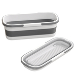 轻洁佳拖把桶家用长方形可折叠拖地加厚塑料大单桶拖布洗车沥水盆