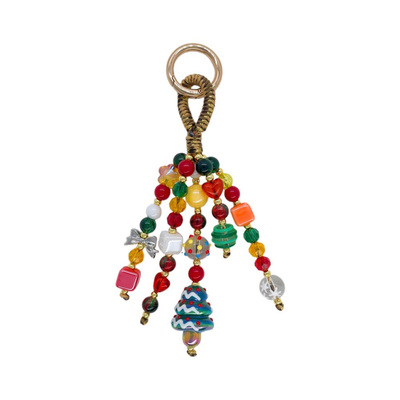 圣诞钥匙扣礼物氛围感包挂手机链