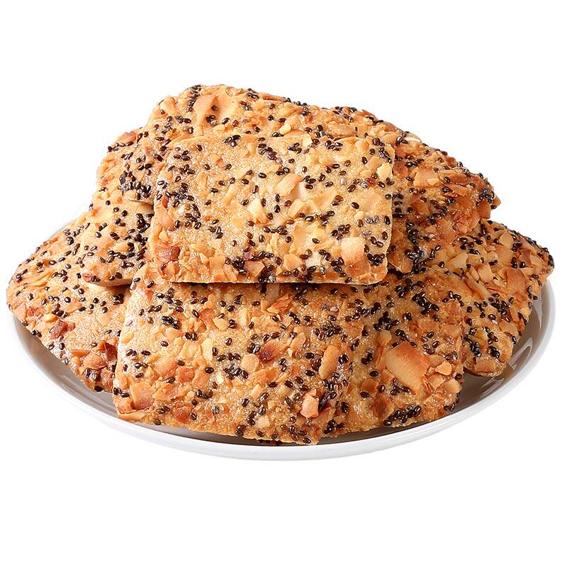 奇亚籽红枣山药椰子脆薄酥饼干