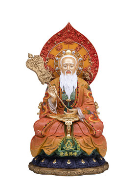 三清道祖神像家居供奉全铜摆件