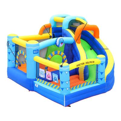 博士豚带娃神器充气城堡蹦蹦床