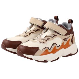 Dr.Kong江博士童鞋休闲轻便2025冬新款魔术贴男女儿童运动鞋加绒