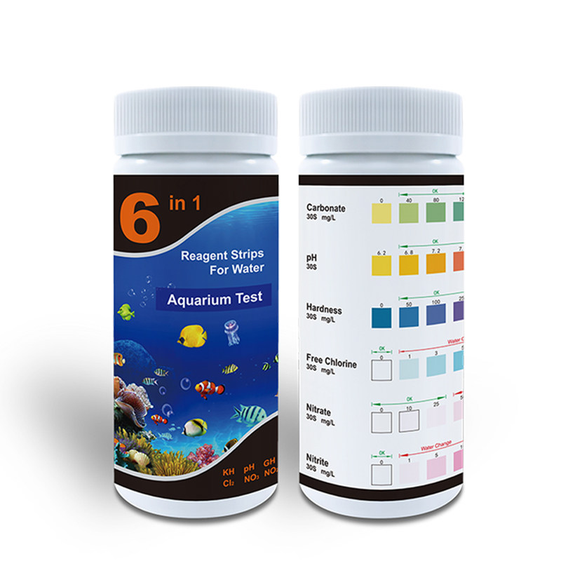 6合1水族水质检测PH硬度余氯水产