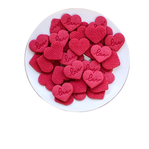 蛋糕装饰造型创意love爱心饼干纸杯甜品插件生日情人节烘焙装扮