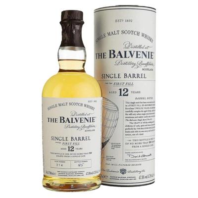 欧洲直邮The Balvenie百富12年陈酿单桶初灌威士忌47,8% Vol.