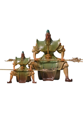 【破损包退】刀可拆卸玄关关公