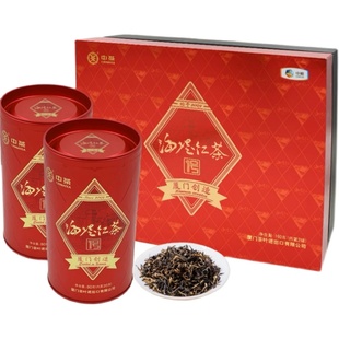 中茶海堤红一号礼盒名优中小叶工夫红茶金针XBT330整箱装160g*6盒