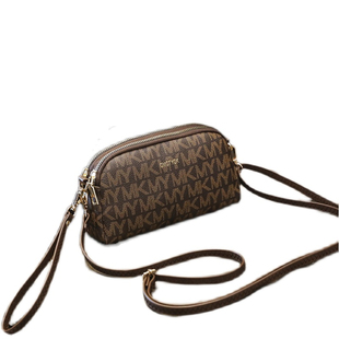 香港代购真皮2023新款百搭迷你手提零钱包高级感时尚单肩斜挎女包