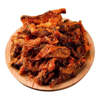 网红零食香辣鳕鱼皮解馋下酒菜