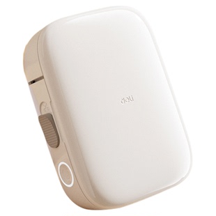 得力标签打印机家用手持便携式迷你小型热敏打价格价签智能标签机便签食品标签名字防水姓名贴透明贴纸打印机