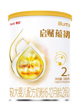 启赋进口2段蕴初380g奶粉