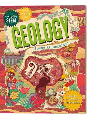英文原版 Everyday STEM Science - Geology 地质学 儿童每日科学科普绘本 英文版 进口英语原版书籍