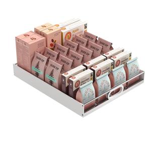 厨房抽屉式橱柜拉篮调料盒夹缝收纳调料收纳盒下水槽橱柜收纳箱